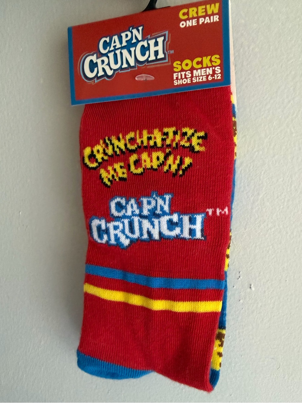 Cap'n Crunch Men's Crew Socks